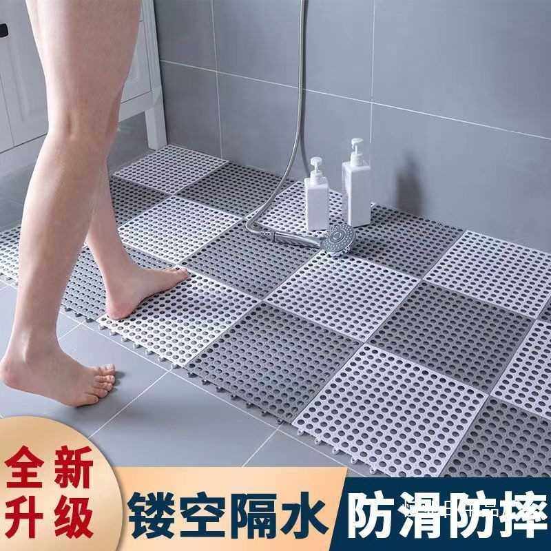 柬埔寨镂空DM地垫洗澡间厕所脚垫防水家用防滑垫淋浴卫生间浴室拼