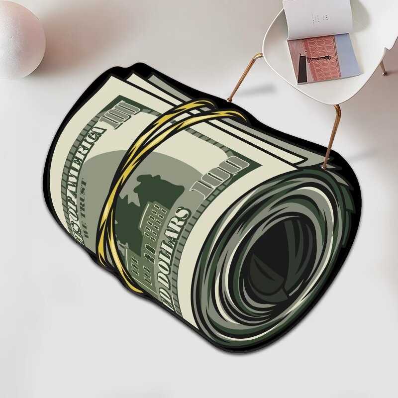 Flubit脚垫趣味垫门茶几地毯垫沙发跨境异形不规则创意代发亚马逊