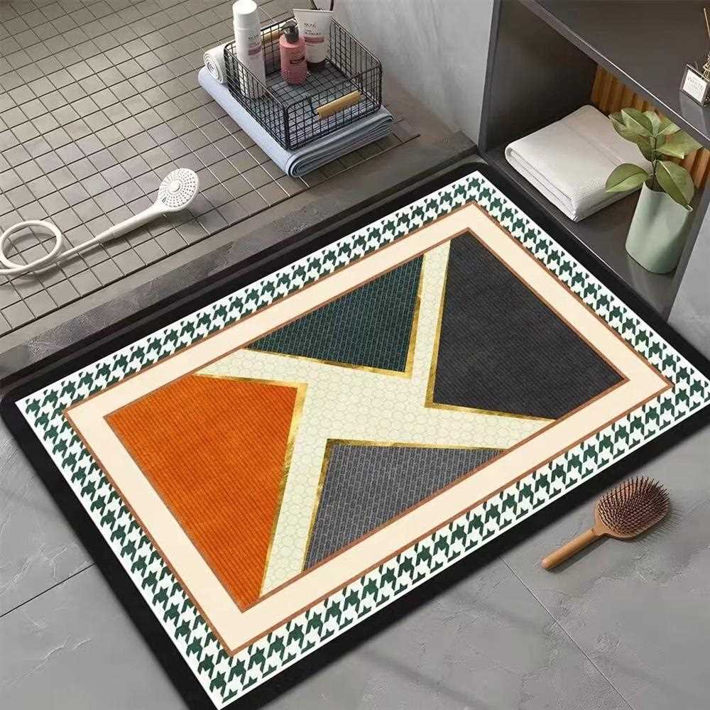 Kilimal泥厨房垫厕所硅藻地垫轻奢地防滑门口速干浴室跨境家用吸