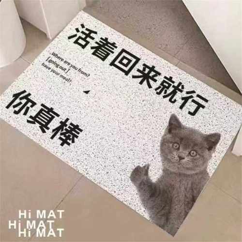 Submarino垫蹭行进丝垫活着入户就门圈地脚垫土大门回来地毯玄关