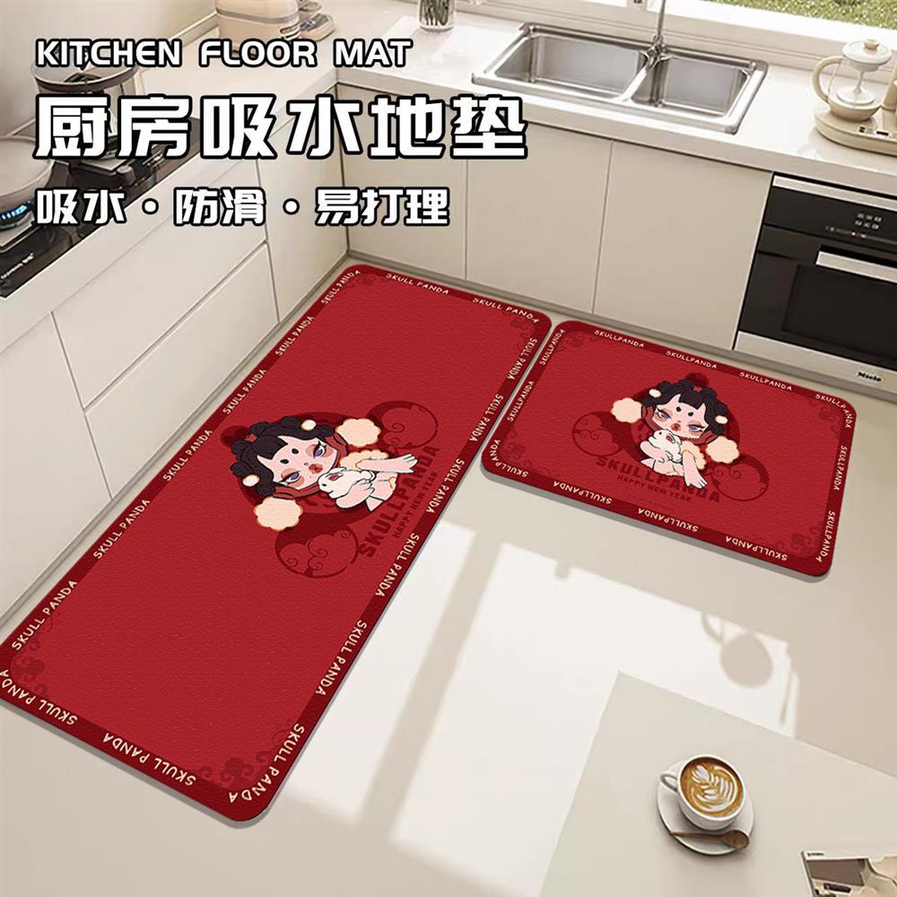 ebaySP玛特硅藻代发吸水入户门浴室泡泡厨房跨境防滑泥皮革潮玩桌
