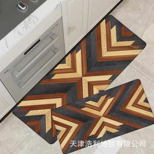 Jumia地垫硅藻厨房家用速干阿兹特克脚垫泥垫组合装长条吸水跨境