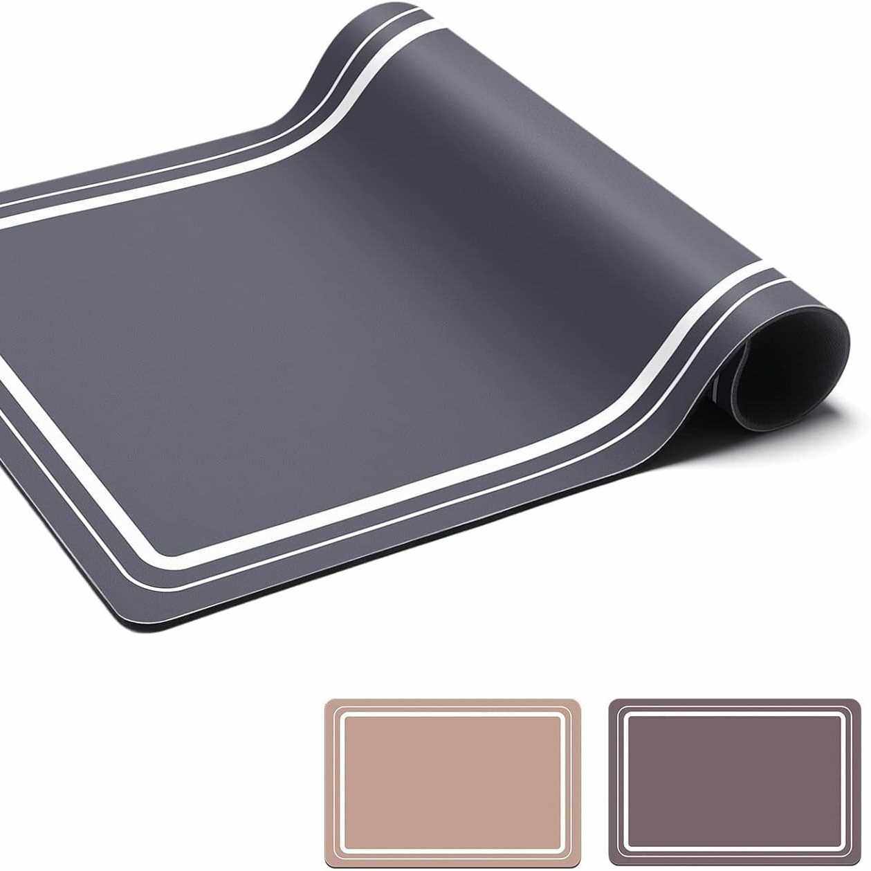 冰岛地垫厨房浴室现代纯色简约地垫脚垫耐脏吸水代发卫生间防滑吸