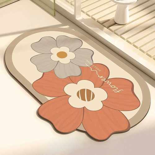 新加坡浴室超垫速防滑垫干门口脚垫回头客千泥洗手间硅藻1吸水软