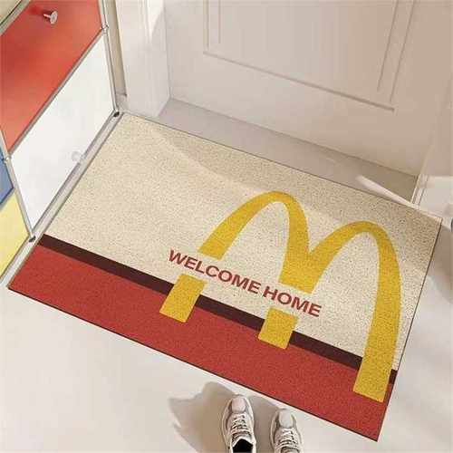 Fruugo地垫网轻奢入户门红丝丝圈玄关圈简约耐脏现代免洗pvc进门