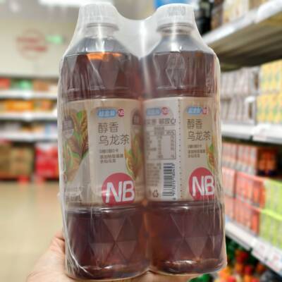 盒马超盒算NB醇香乌龙茶500ml*4瓶原液萃取0糖0脂0卡饮料超市代购
