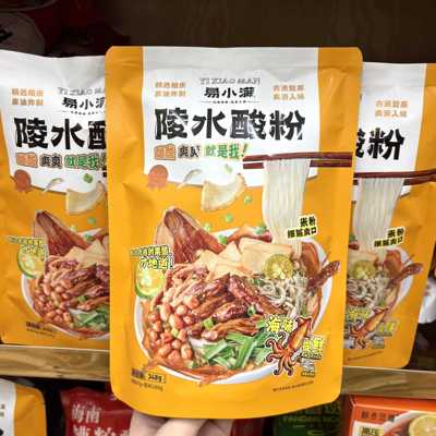 三亚实体店直发 海南特产陵水酸粉非油炸方便速食米粉特色伴手礼