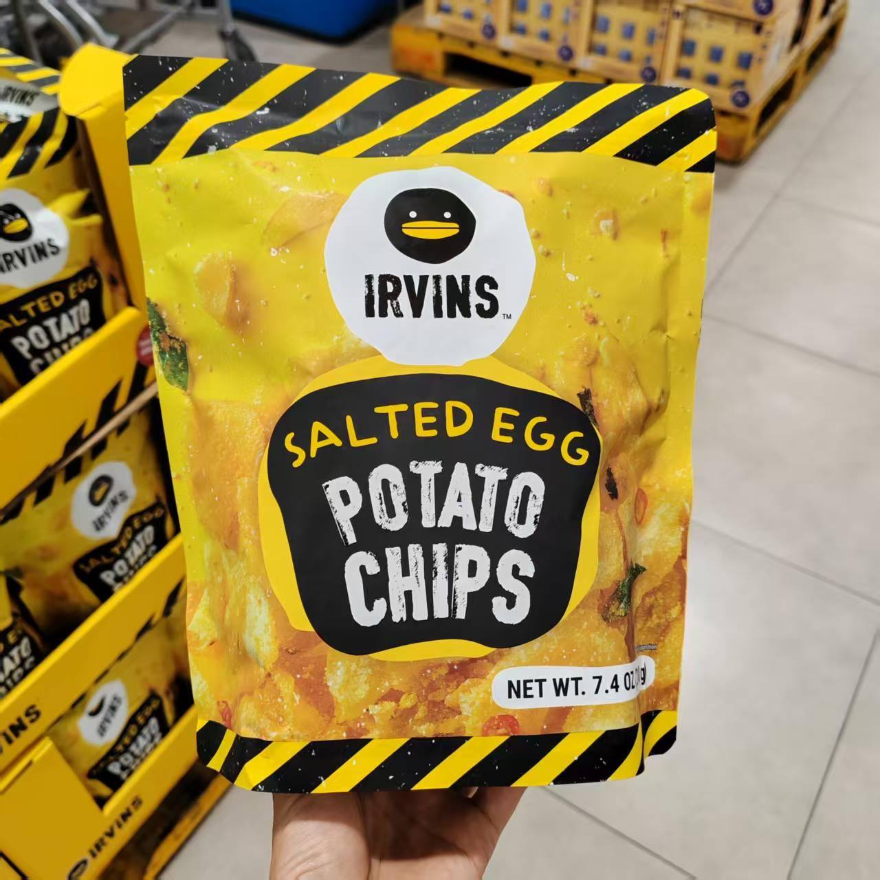 山姆代购新加坡进口IRVINS膨化食品