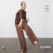 休闲裤 现代舞蹈服宽松练功服形体裤 浮摇大阔腿裤 amolab原创设计