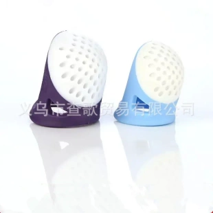 指套顶针塑料顶针 直销硅胶顶针防扎手指套 指甲顶针缝纫工具