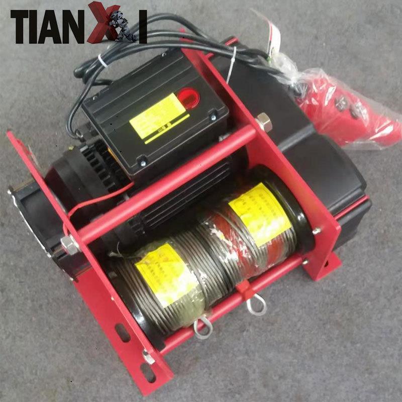 卷扬机厂家直供单卷桶双卷桶多卷桶卷扬机220V80V小型电动卷扬机