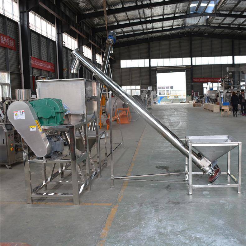 U型槽不锈钢绞龙螺旋输送机螺杆粉末颗粒提升机上料机厂家销售