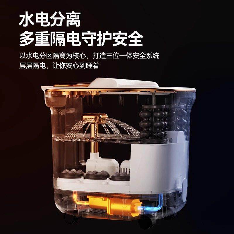 本博泡脚桶全自动加热家用电动按摩盆恒温洗脚桶足浴器父亲节礼物