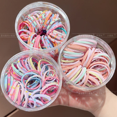 儿童橡皮筋高弹力发圈宝宝耐用发绳弹性好女童扎头不伤发马尾发饰