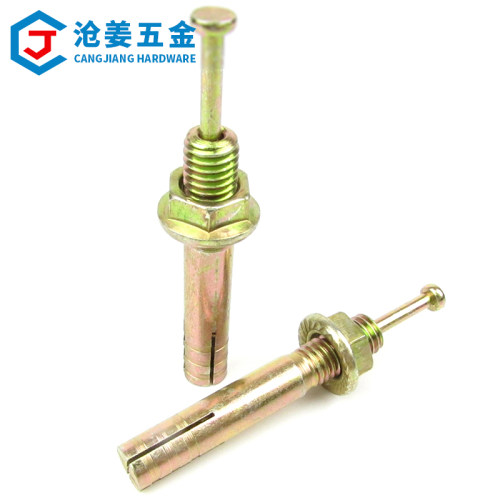 击芯壁虎锤钉壁虎举升机膨胀敲击胀管 机芯膨胀M6M8M10-M18M20M24