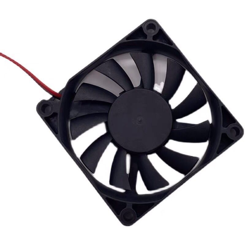 超薄6 7 8CM厘米 5V/12V/24V静音机箱CPU显卡散热风扇 路由器散热图片