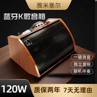 户外蓝牙大功率专业K歌乐器音箱