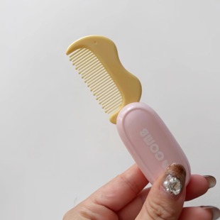 便携小随身儿童女孩细齿小密梳 梳子女士专用防静电家用2025新款