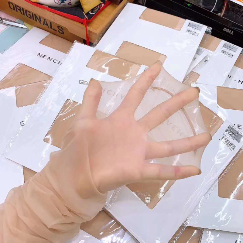 纪梵丝袜女夏超薄5D天鹅绒任意剪连裤袜防脱丝黑丝光腿神器菠萝袜