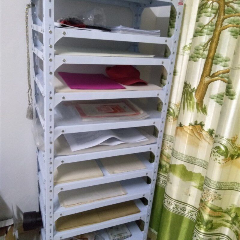 卡纸架 画室置物架4开纸幼儿园卡纸收纳架L包装纸美工剪纸绘画纸