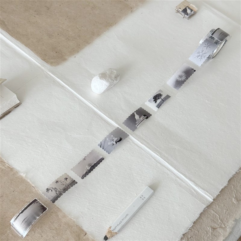 【梦中梦】邮票和纸胶带 8图循环  5米总J长度  单图50*25mm