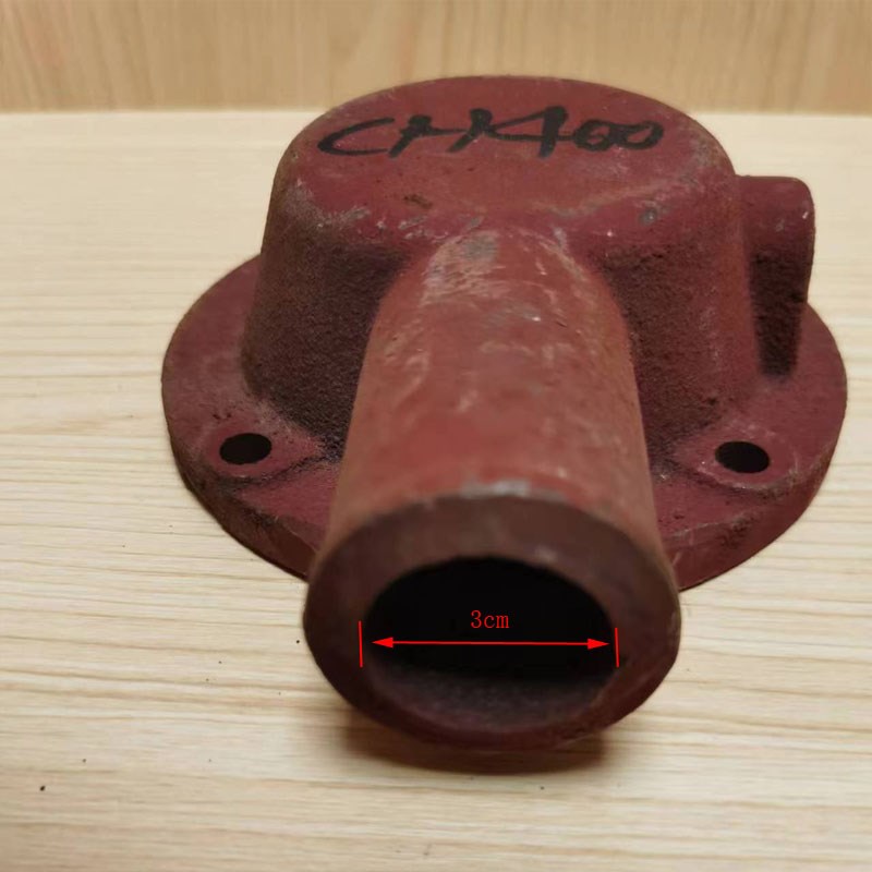 船用齿轮水箱冷却器水箱盖CH400型 冷却器前后端盖U盖子 40齿轮箱