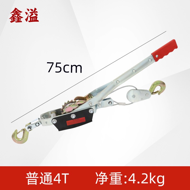 源头工厂加工定制紧线器拉紧器手动棘轮紧M绳器钢丝Y绳双钩现货