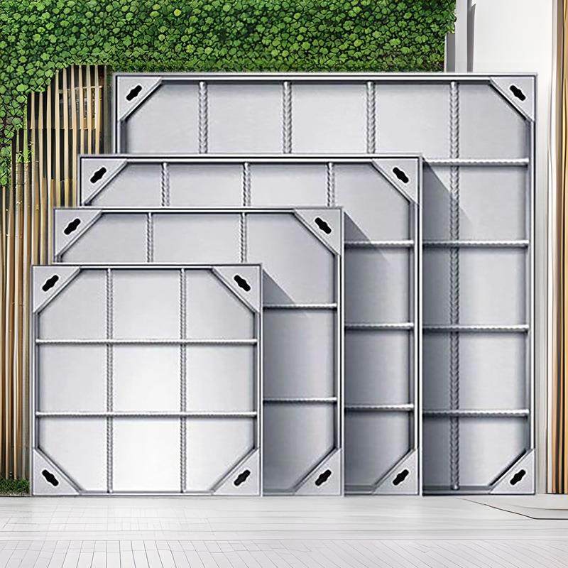 304不锈钢井盖道路隐形装饰井盖电力电缆铺砖井盖不锈钢方形盖板,基础建材,井盖,淘宝优惠券,粉丝福利购,淘宝优惠卷