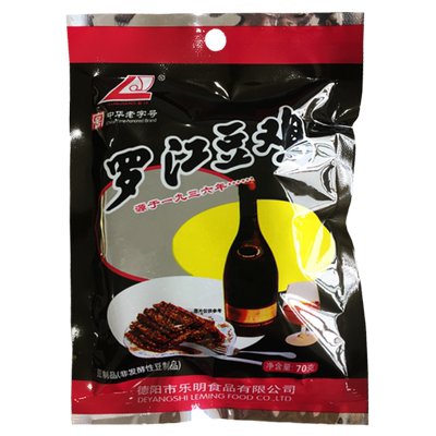 罗江 [豆鸡70g/150g四川德阳传统豆皮零食麻辣中华老字号工厂发货]