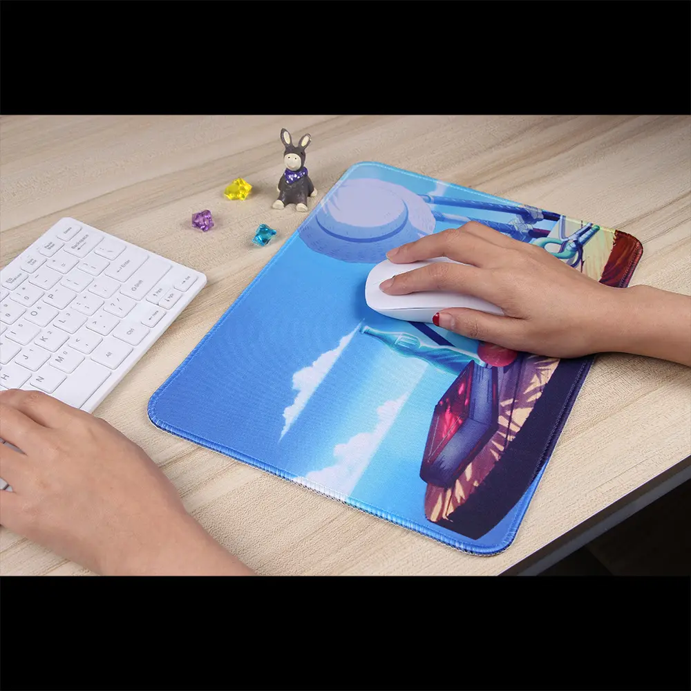 小号简约文艺游戏鼠标垫唯美奇幻宿舍用电脑垫
