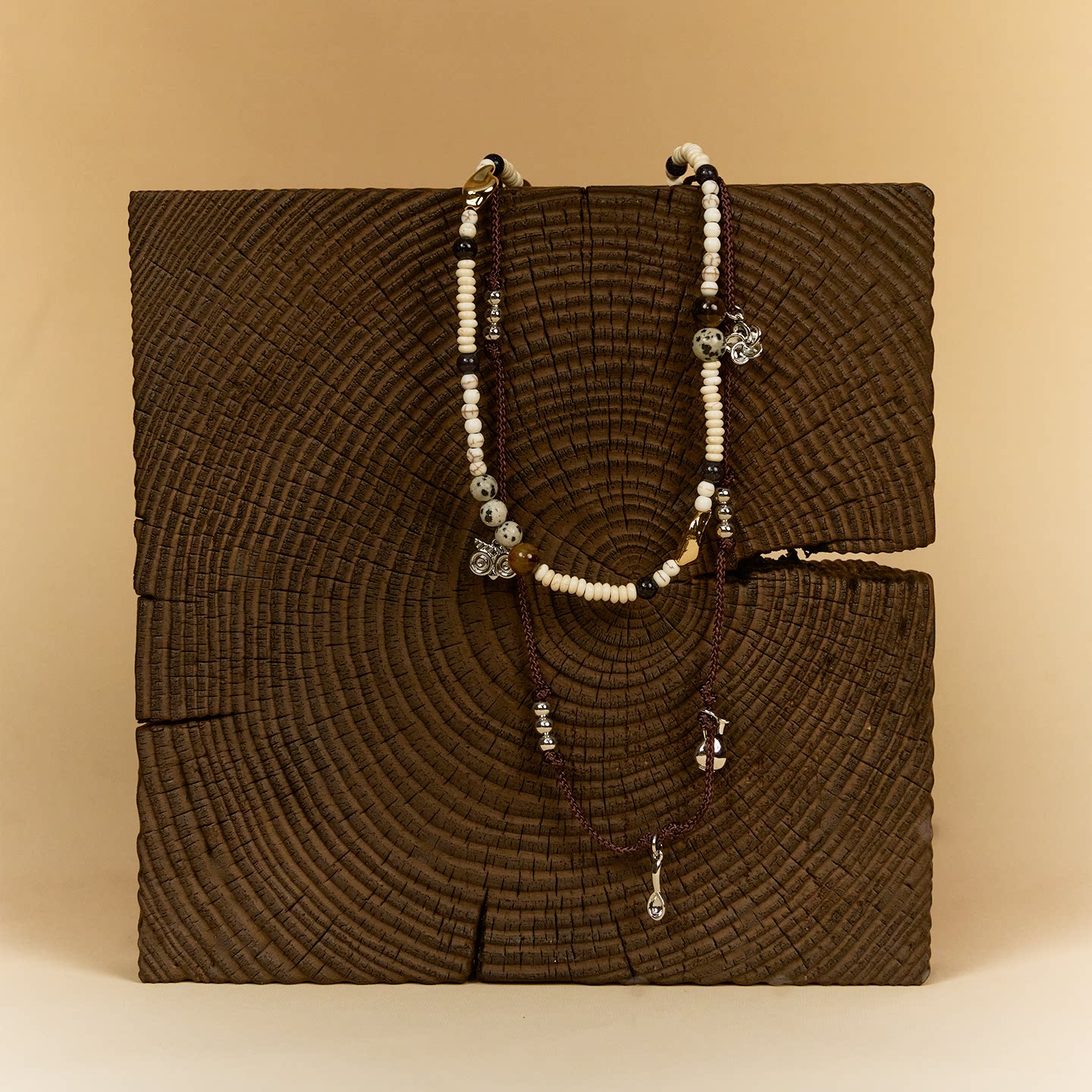 HiSaily海莎莉新款天然石项链高级感轻奢锁骨链连衣裙配饰