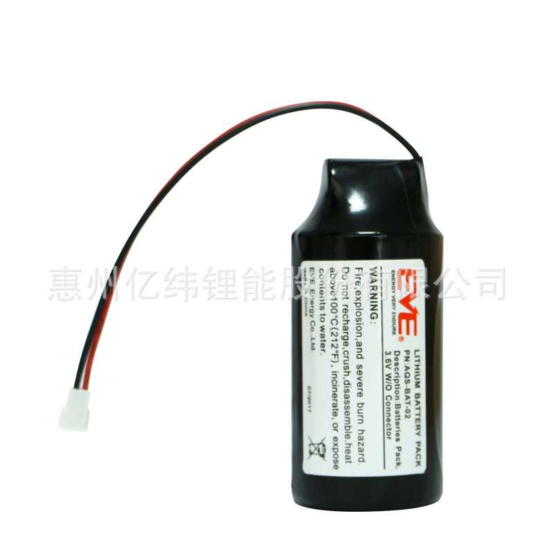 EVE亿纬锂能ER34615+SPC1520锂电池组电表物联网井盖下设备长效