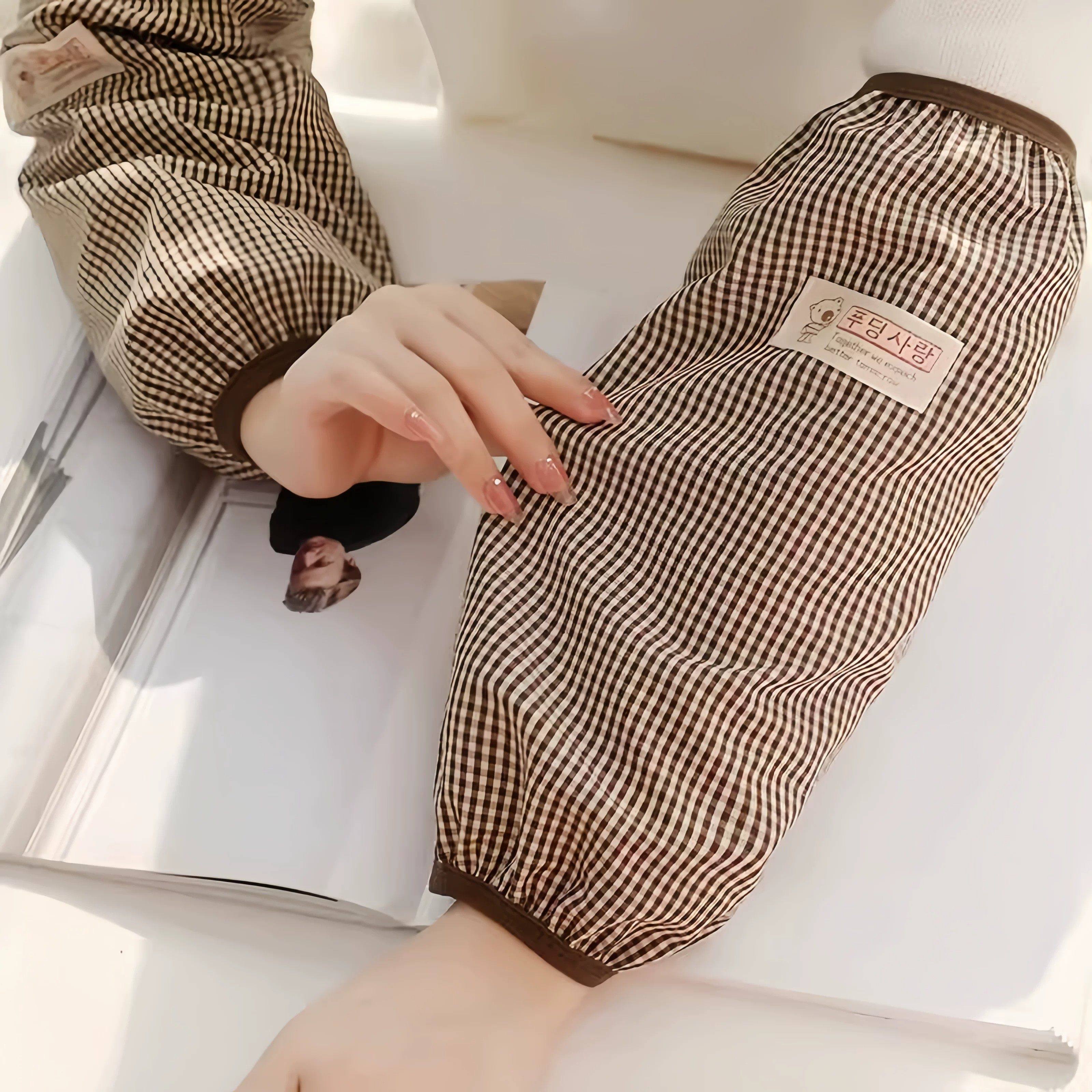 时尚经典格子袖套男女套筒宽松防脏耐磨成人家务清洁防污袖筒,家庭/个人清洁工具,袖套,淘宝优惠券,粉丝福利购,淘宝优惠卷