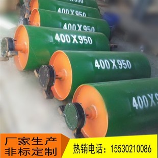 滚筒无动力外置主动滚筒改向滚筒包胶铸胶输U送机 输送机 头轮定