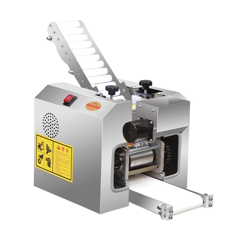 包子皮机商用馄饨皮饺子皮机器多功能不K锈钢擀皮机仿手工出皮机