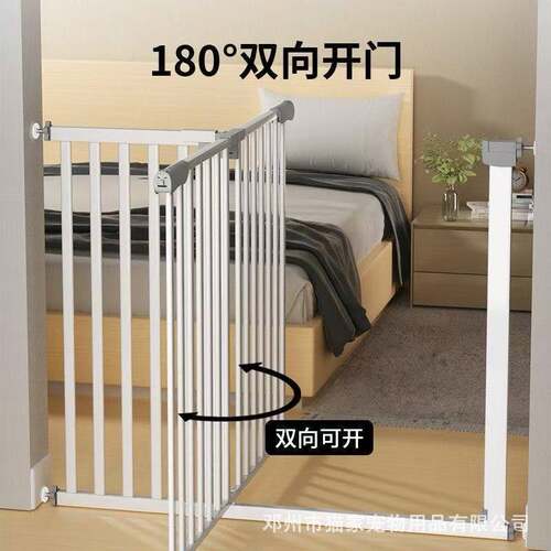 狗栅栏围栏笼子栅栏门室内楼梯口狗栏狗狗大型犬门栏狗栅栏门栏