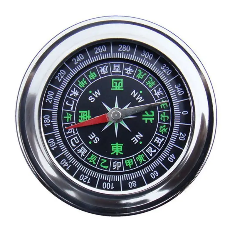高精度针车载户外运动防水罗盘汽车小学生专业方位仪
