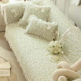 韩式 沙发套罩巾全盖布座垫 沙发垫四季 通用防滑坐垫子2023新款