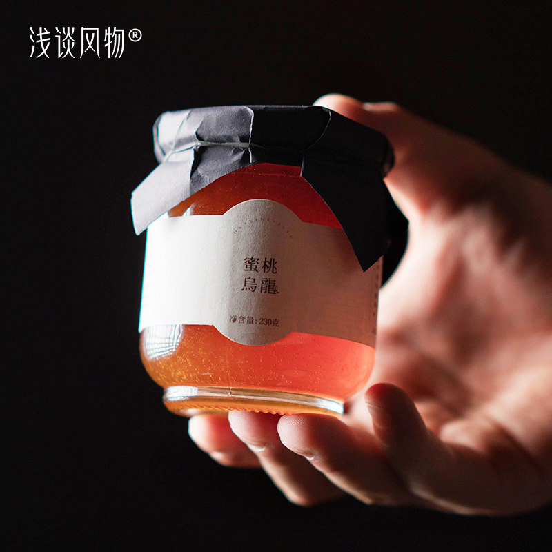 蜜桃乌龙茶酱 冲饮果酱手工奶茶调味酱 夏天喝的东西孕妇健康饮品