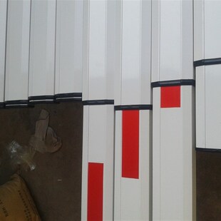 顺方道闸杆-3-8米长伸缩道闸杆/