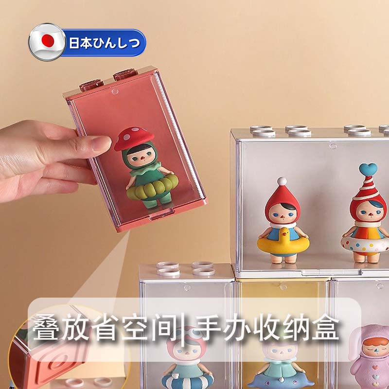 盲盒收纳展示架手办拉布布
