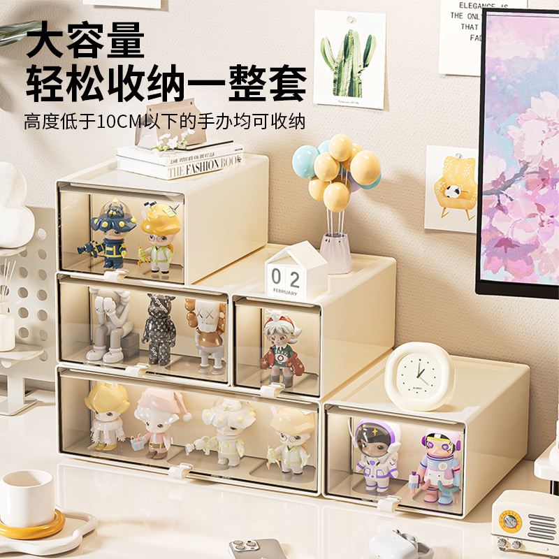 盲盒收纳展示架手办拉布布