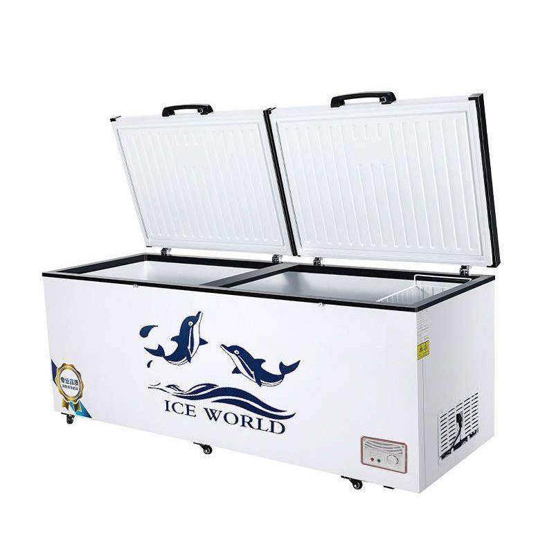 冰柜商用大容量铜管冷藏冷冻柜家用节能单双温卧式冷柜冰箱保鲜柜,厨房电器,展示柜,淘宝优惠券,粉丝福利购,淘宝优惠卷