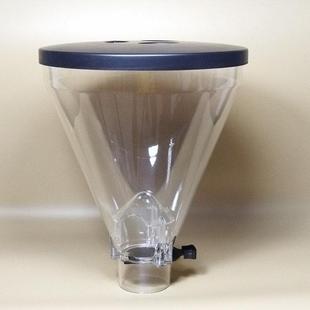 飞马900N豆仓磨豆机配件装咖啡豆漏斗防跳豆透明豆缸乐呵呵AB豆仓