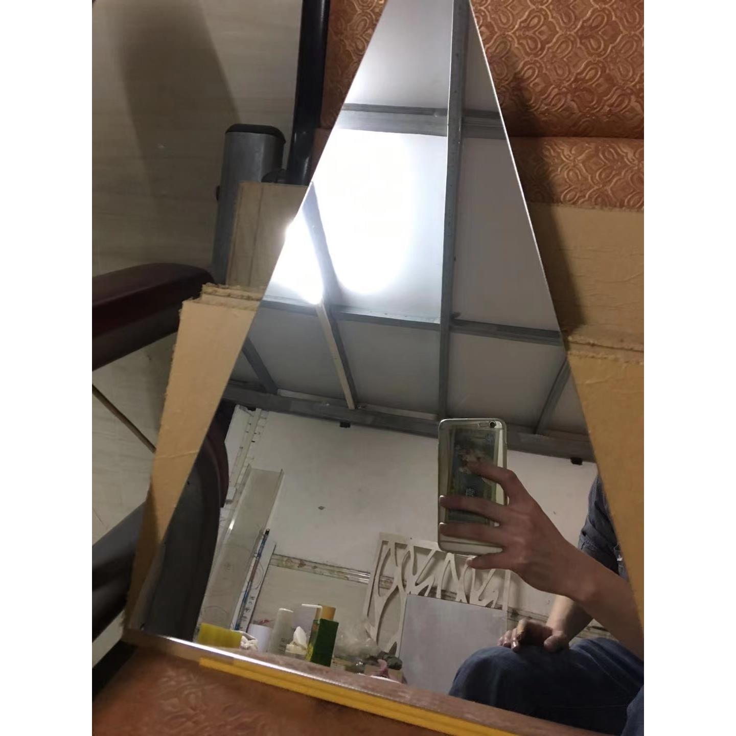 亚力克有机玻璃1 2 3 5MM镜面板银镜茶镜灰镜 反光镜 KTV吊顶装饰