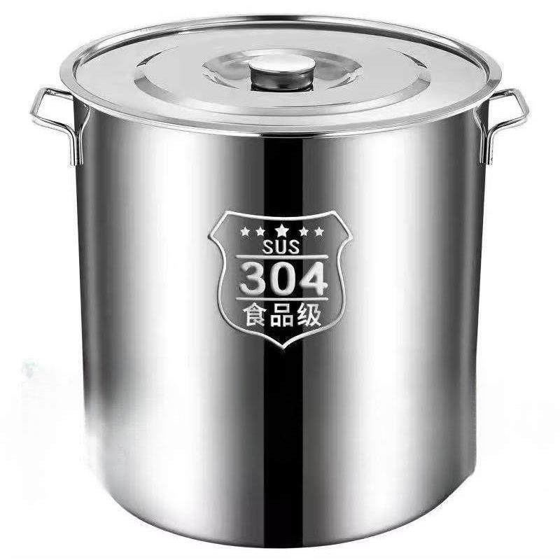 特厚304不锈钢桶商用卤水桶大容量汤桶带盖汤锅装米桶储水桶油桶,厨房电器,商用汤锅/汤桶/煮面桶,淘宝优惠券,粉丝福利购,淘宝优惠卷