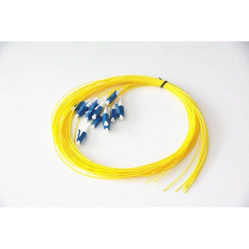 电信单模0.9mm裸纤LC小方头/多模SC裸纤尾纤光纤跳线尾纤支持定制