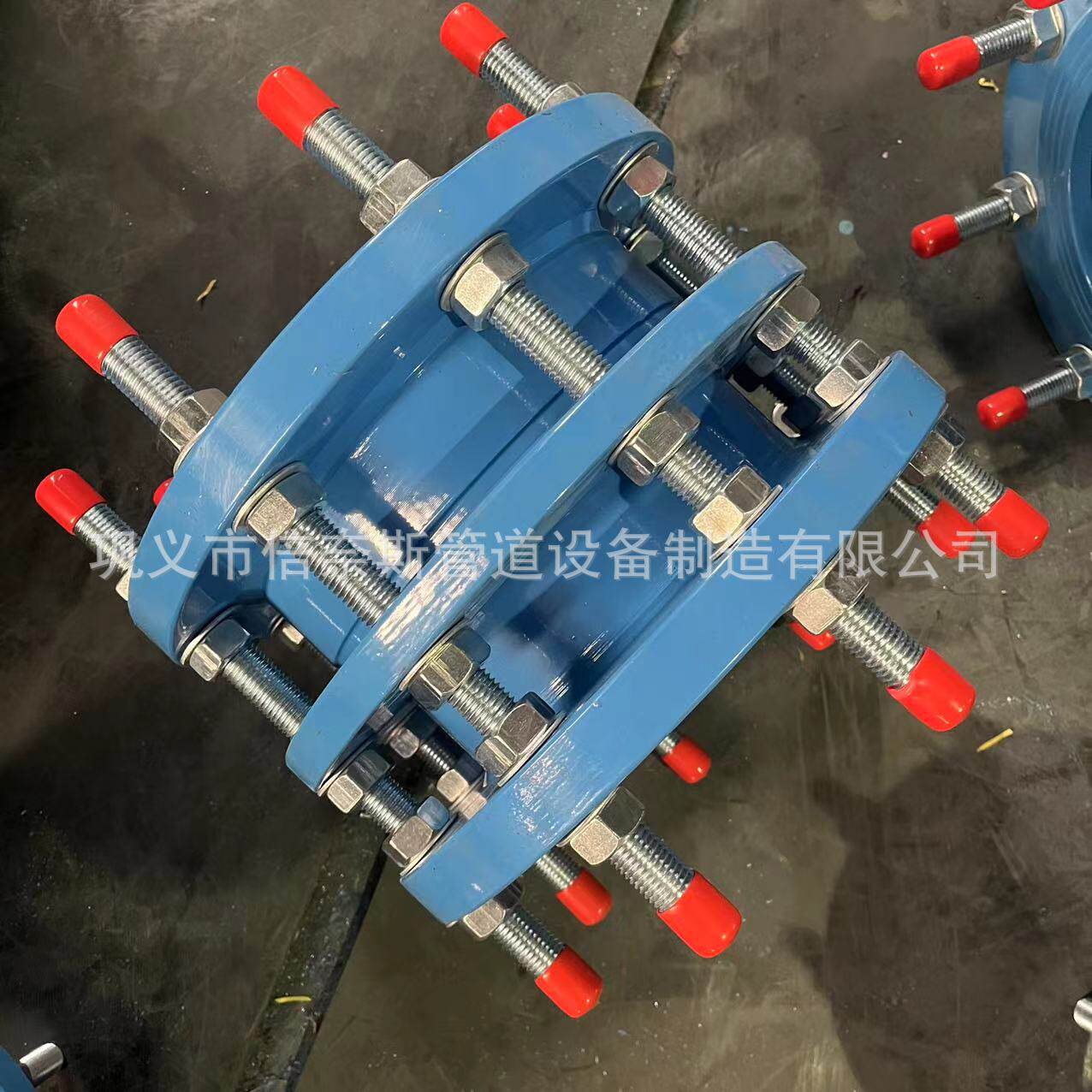 生产高压型钢制伸缩节双法兰松套传力接头C2F耐磨衬胶伸缩接头