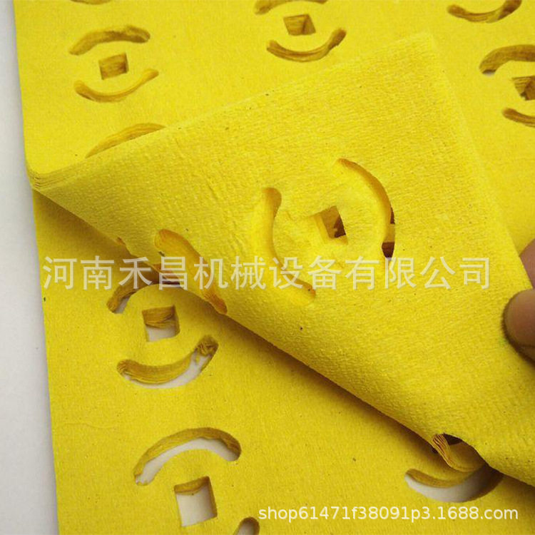 烧纸起泡设备 黄纸压花打孔机器 半圆形打孔设备高速自动上纸