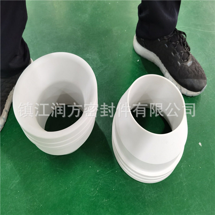 聚四氟乙烯PTFE填充玻璃纤维制品耐磨件异形件生产形状